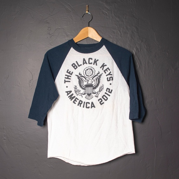 The Black Keys 3/4 Sleeve Concert Shirt Sz S Mens - Picture 1 of 3